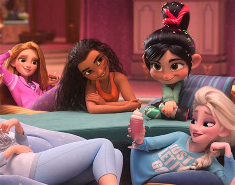 Fans Freak Out At Disney Princesses In Loungewear In Wreck It Ralph