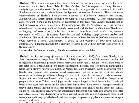 Contoh Artikel Sunda Contoh Artikel Pendidikan Dalam Bahasa Sunda Hot