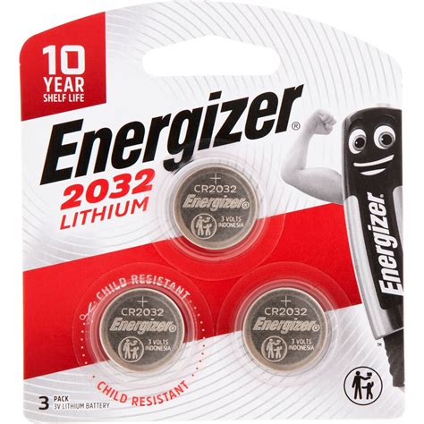 Energizer 2032 Lithium Batteries 3 Pack Woolworths