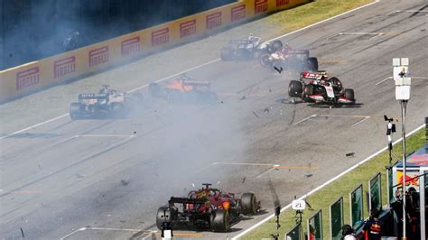 Tuscan Gp Lewis Hamilton Wins Chaotic Race Amid Crashes Red Flags