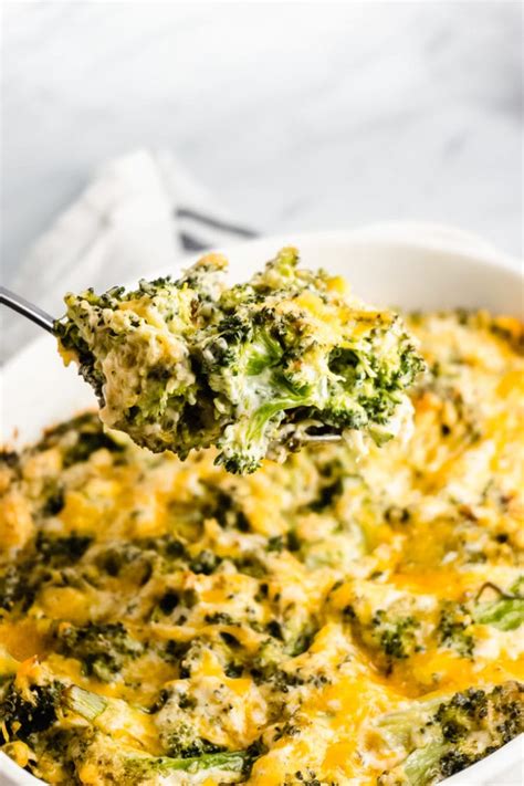 Keto Broccoli Cheese Casserole Green And Keto