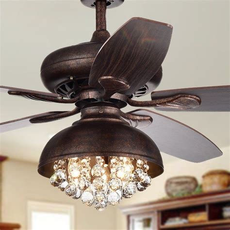 The best chandelier ceiling fan will elevate your home while keeping it cool. 52" Davidson 5 Blade Ceiling Fan with Remote, Light Kit ...
