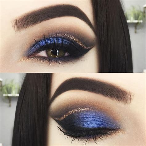 10 Blue Eyeshadow Looks You Should Totally Own This Party Season In 2020 Eye Makeup Blue