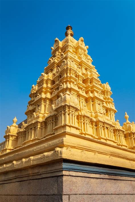 Chamundeshwari Temple In Mysore India Stock Image Image Of Karnataka