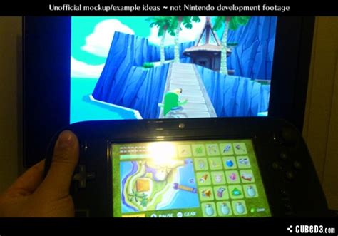 News How Zelda Wind Waker Might Work On Wii U Gameplay Video Mock Up