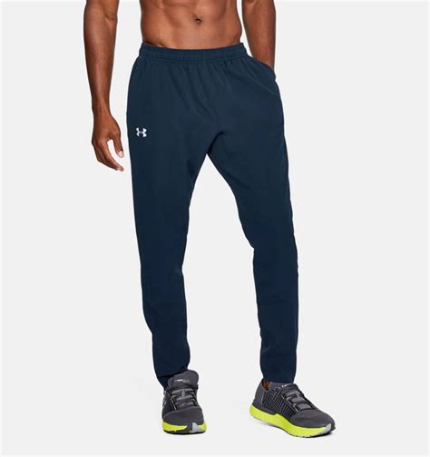 Under Armour Mens Track Pants For Running Gym Wear Active Wear