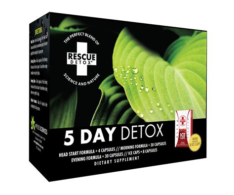 Rescue Detox 5 Day Detox Permanent Kit Applied Sciences