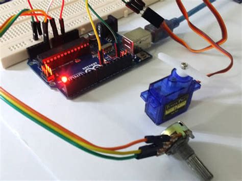 How To Connect Arduino With Servo Motor Servo Motor Operates