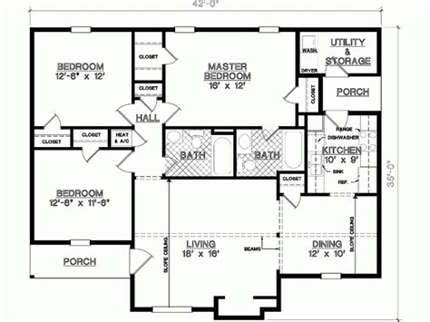 23 Floor Plan Modern 3 Bedroom House Design Home