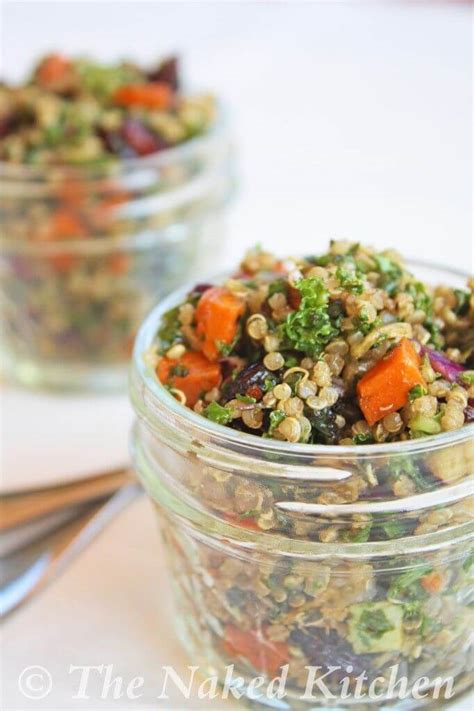 Kale And Quinoa Salad The Naked Kitchen