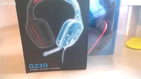 Logitech G230 Stereo Gaming Headset Per PC Unboxing Esclusiva