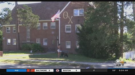 Hundreds Protest Outside Umass Fraternity After Allegations Of Sexual Assault Youtube