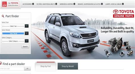 Search the toyota parts catalog to find toyota oem parts made for your vehicle plus buy quality toyota replacement parts you can trust. Toyota opens online spare parts store in India | The ...