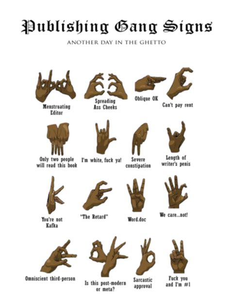 Street Gang Hand Signals At Risk Youth In Toronto Pinterest Hand
