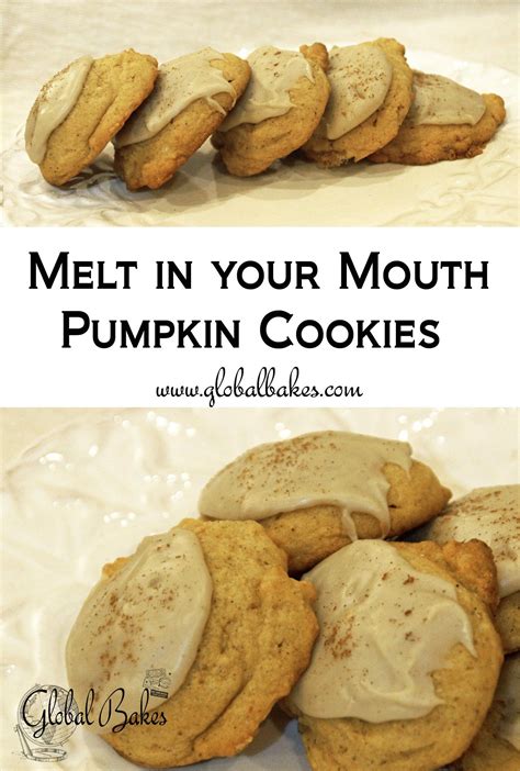Melt In Your Mouth Pumpkin Cookie Recipe Global Bakes Recipe