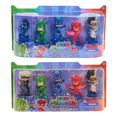 Pj Masks Brand New Collectable 5 Figure Pack