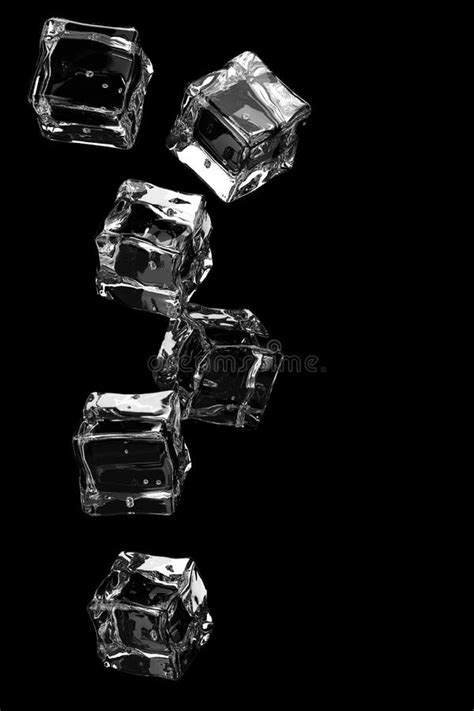 Ice Cubes Stock Illustration Illustration Of Shiny Square 55697977