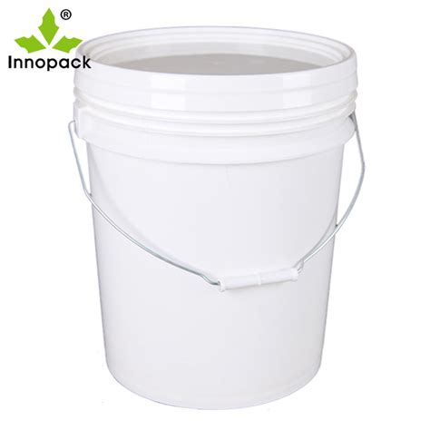 19l Printed Food Grade 5 Gallon Plastic Buckets With Lid China 5