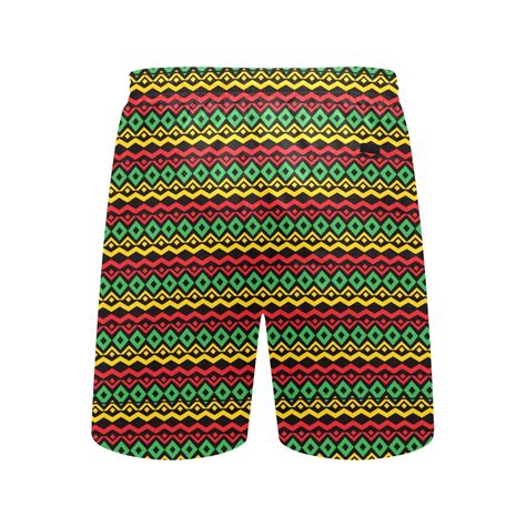 Rasta Reggae Color Themed Mens Swim Trunks Beach Shorts Jtamigocom