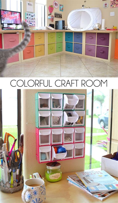 Then you are in the right place. My Colorful Craft Room Storage and Decor ⋆ Dream a Little ...
