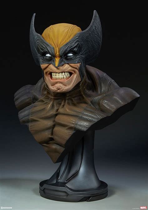 Marvel Wolverine Life Size Bust By Sideshow Collectibles Marvel
