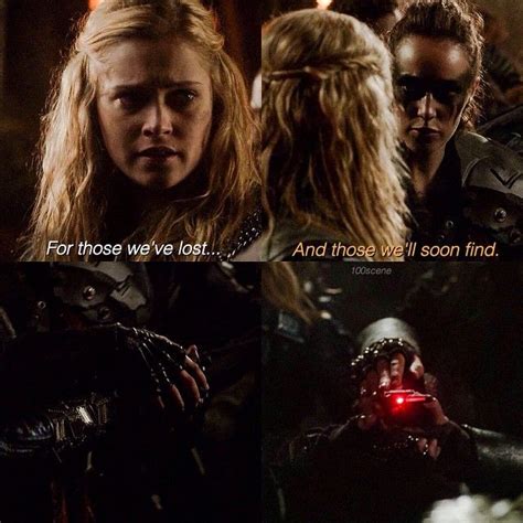 The100 2x15 Blood Must Have Blood Part One Clarke And Lexa The
