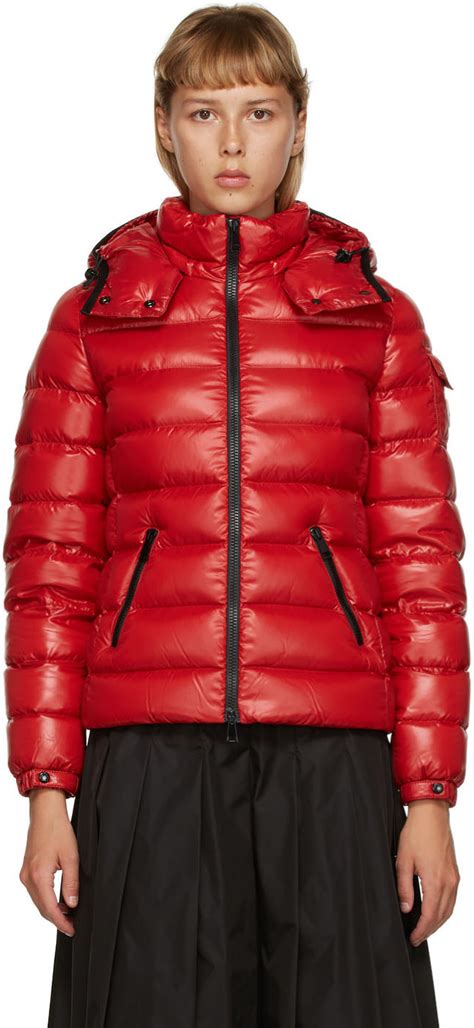 Moncler Red Down Bady Coat Ssense Canada