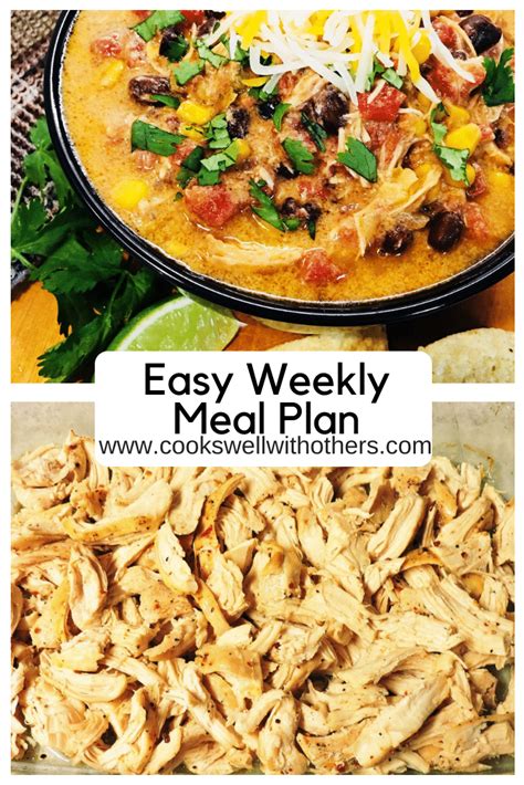 Weekly Meal Plan December 1 2019 Cooks Well With Others