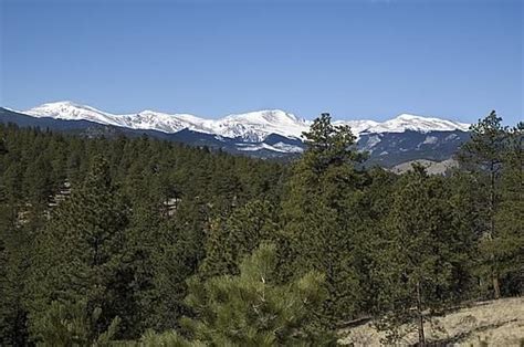 View Of Mt Evans From Upper Bear Creek Evergreen Colorado Bear