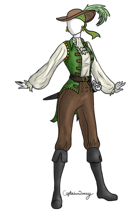 Lady Pirate Garb Adoptable Sold By Captain Savvy On Deviantart