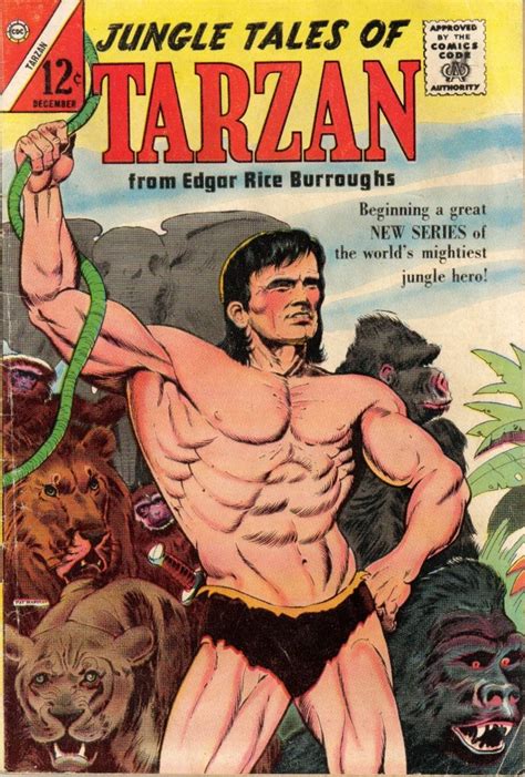 I LOVE COMIC BOOKS TARZAN By CHARLTON Comics Charlton Comics