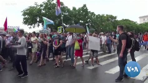 Protests Swell In Russias Far East