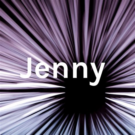 Jenny Podcast On Spotify