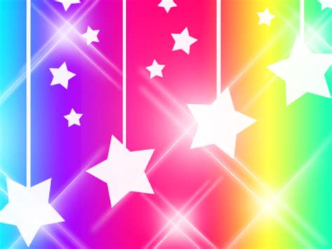 Colorful Star Background Wallpaper 1024x768 10148