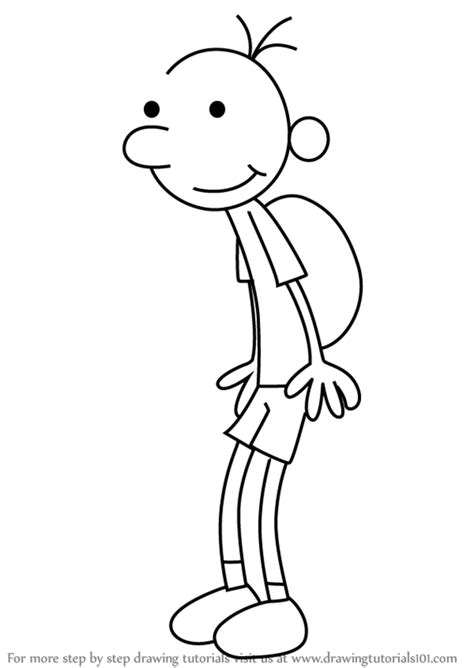 You can also visit the official website at www.wimpykid.com email a photo of your art: Learn How to Draw Gregory Heffley from Diary of a Wimpy ...