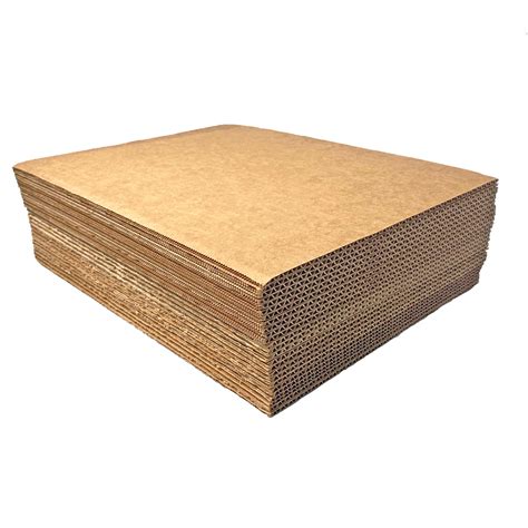 Corrugated Cardboard Filler Insert Sheet Pads 18 Thick 24 X 18 Inc
