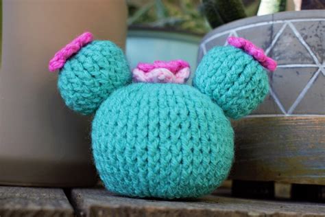 Minnie Mouse Cactus Amigurumi Crochet Pattern Easy To Follow Etsy