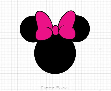 Free Svg Files For Cricut Minnie Mouse 70 Svg File For Diy Machine