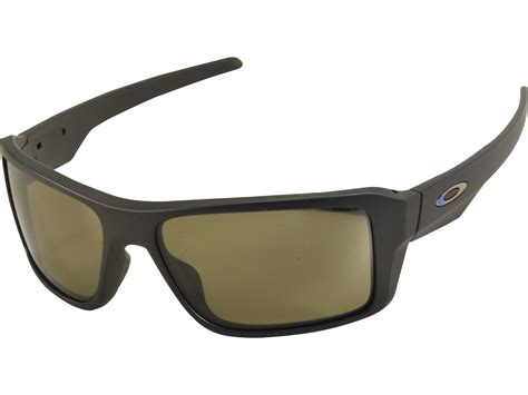 Oakley Si Double Edge Thin Blue Line Sunglasses Black Frameprizm Gray
