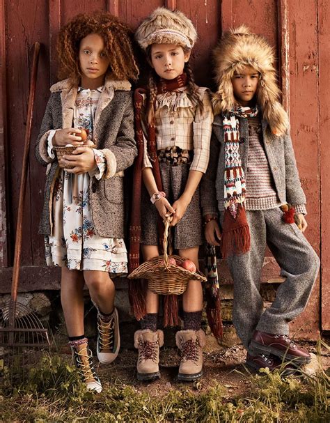 NiÑos Campaign Zara España Moda Infantil De Invierno Estilo