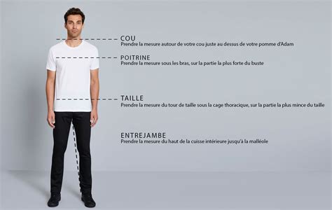 Guide Des Tailles Homme T Shirts