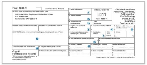 Understanding Your 1099 R Tax Form Calpers