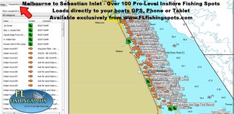 Indian River Fishing Spots For Melbourne To Sebastian Inlet Florida