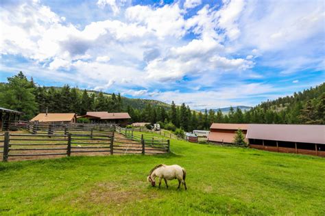 Unique Montana Horse Property With 2 Barnsriding Arena And Tack