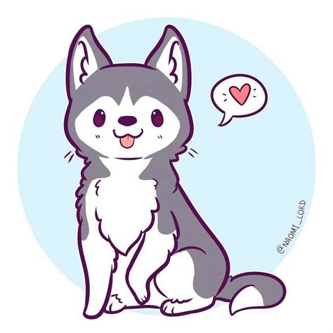 Pin By Creepywolf 16 On Aw Cute Dog Drawing Cute Kawaii Animals