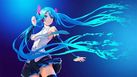 Download animated wallpaper, share & use by youself. Hatsune Miku Vocaloid - Animated 4K Desktop Wallpaper ...