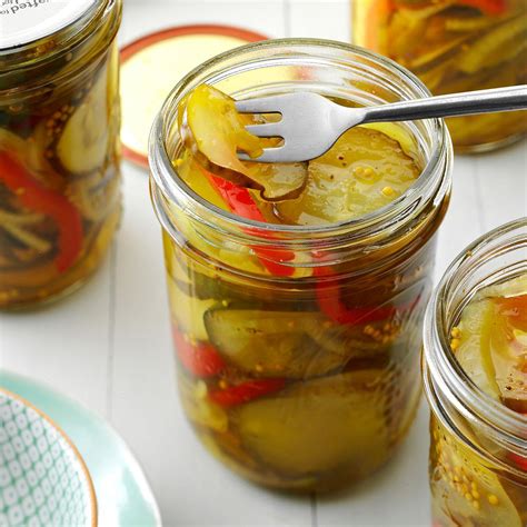 Maybe you would like to learn more about one of these? Favorite Bread & Butter Pickles Recipe | Taste of Home