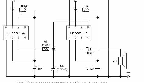 timer 555 circuit diagram