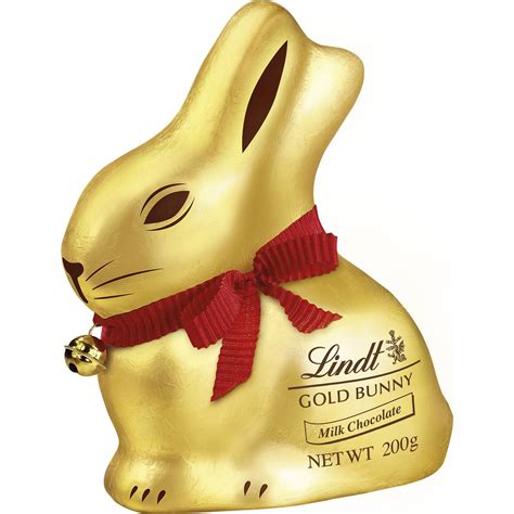 Lindt Gold Bunny Milk Chocolate 200g Woolworths