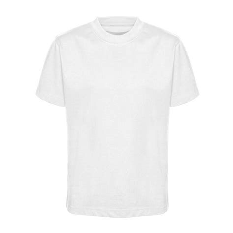 Plain White Pe T Shirt Taylor Made Uniforms